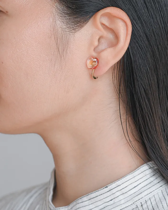 イヤリング リンゴ1